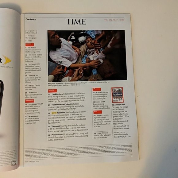 Time Mark Zuckerberg Facebook Person magazine 2010 2011 2013 2014 - Picture 16 of 16
